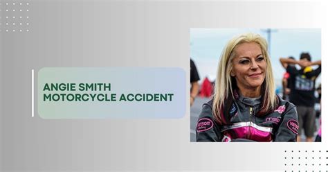 In a shocking turn of events, professional motorcycle racer Angie Smith has reportedly passed away. This tragic news has left the racing community and her fans in a state of disbelief and mourning. It is important to note that this is still a developing story, and at this time, the cause of her untimely demise has not been confirmed.